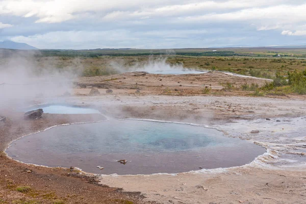 Strokkur Geothermal Area Iceland — Stock Photo, Image