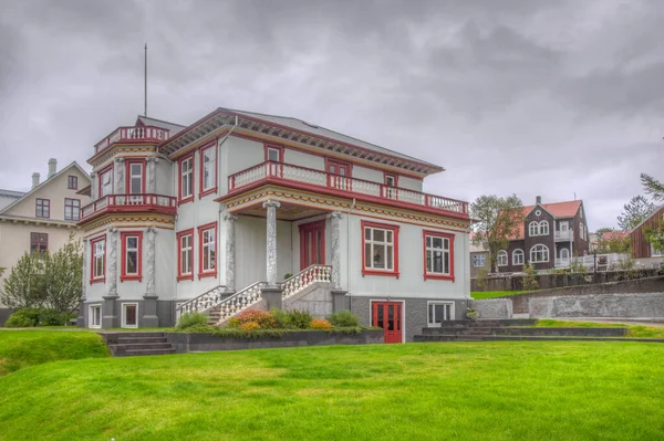 Thor Axel Philip Jensen House Reykjavik Iceland — стоковое фото