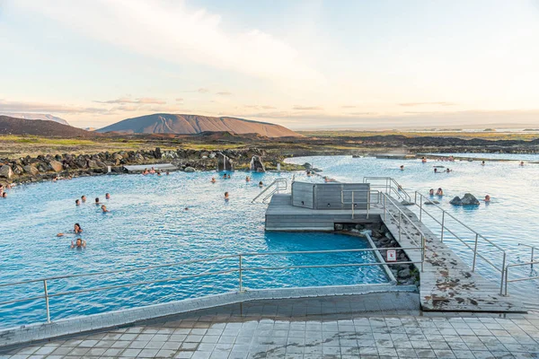 Myvatn, İzlanda, 21 Ağustos 2020: Myvatn Doğa Hamamı, İzlanda