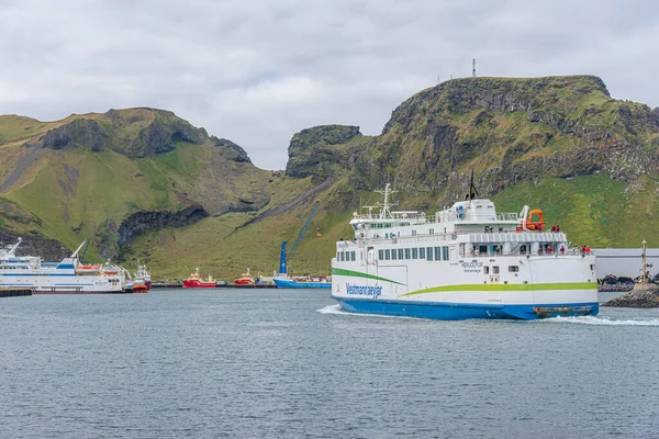 Heimaey Ισλανδία Αυγούστου 2020 Σκάφη Ελλιμενισμού Λιμάνι Στο Heimaey Της — Φωτογραφία Αρχείου
