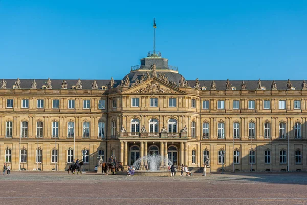 Stuttgart Tyskland September 2020 Utsikt Över Det Nya Palatset Stuttgart — Stockfoto
