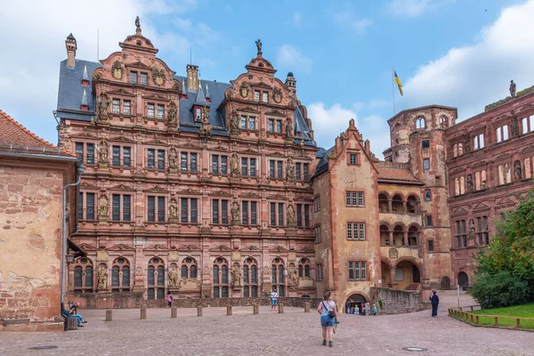 Heidelberg Germany September 2020 View Main Courtyard Palace Heidelberg Germany Royalty Free Stock Photos