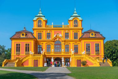 Ludwigsburg, Almanya, 20 Eylül 2020: Ludwigsburg, Almanya 'daki favori saray