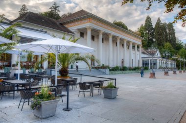 Baden Baden, 23 Eylül 2020: Alman spa kasabası Baden Baden 'de Kurhaus