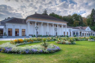 Baden Baden, 23 Eylül 2020: Alman spa kasabası Baden Baden 'de Kurhaus