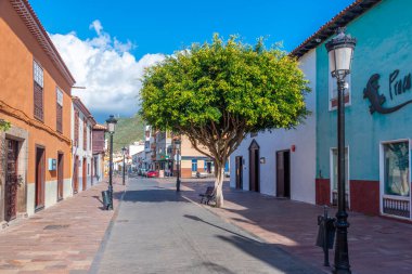 San Sebastian, İspanya, 14 Ocak 2021: San Sebastian de la Gomera, İspanya.