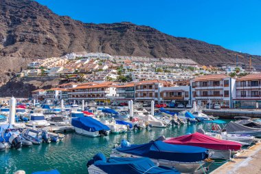 Los Gigantes, İspanya, Janury 10, 2021 Los Gigantes, Tenerife, Kanarya Adaları, İspanya.