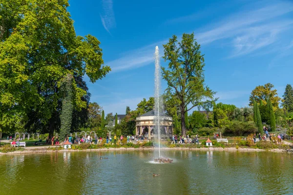 Ludwigsburg Germany September 2020 Lake Park Ludwigsburg Palace Germany — ストック写真