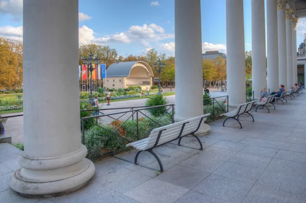 Baden Baden, 23 Eylül 2020: Alman spa kasabası Baden Baden 'de Kurhaus