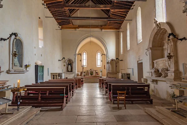 Trogir Croatia July 2020 Interior Church Saint Dominic Trogir Croatia — Stock Photo, Image