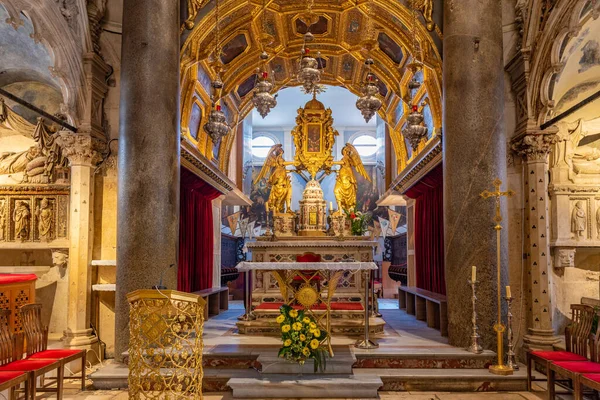 Split Croacia Julio 2020 Interior Catedral Saint Domnius Split Croacia — Foto de Stock