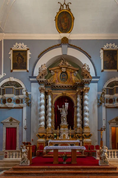 Dubrovnik Kroatië Juli 2020 Interieur Van Franciscaanse Kerk Klooster Dubrovnik — Stockfoto