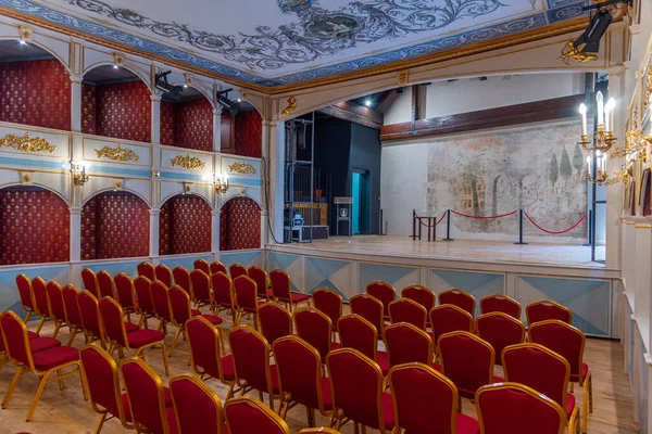 Hvar Kroatië Juli 2020 Stage Van Historisch Theater Arsenaal Gebouw — Stockfoto