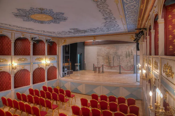Hvar Kroatië Juli 2020 Stage Van Historisch Theater Arsenaal Gebouw — Stockfoto