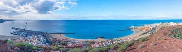 Los Cristianos Spanyolország 2021 Január Playa Las Vistas Tenerife Kanári — Stock Fotó