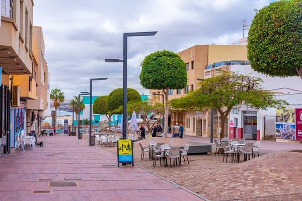 스페인의 푸에르토델 로사리오 2021 Puerto Rosario Fuerteventura Spain — 스톡 사진