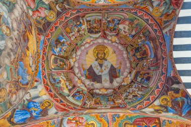 Rila manastırı, Bulgaristan, 19 Haziran 2020: Rila manastırı, Bulgaristan