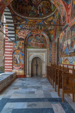 Rila manastırı, Bulgaristan, 19 Haziran 2020: Rila manastırı, Bulgaristan