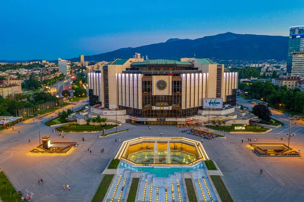 Софія Болгарія Липня 2020 Сонячний Повітряний Вид Національного Палацу Культури — стокове фото