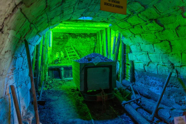 Pernik Bulgaria June 2020 Former Mining Tunnels Converted Museum Pernik — Stock Photo, Image