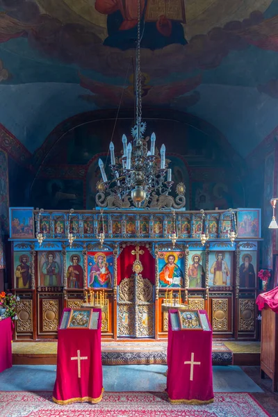 Teteven Bulgária Outubro 2020 Interior Mosteiro Glozhene Perto Teteven Bulgária — Fotografia de Stock