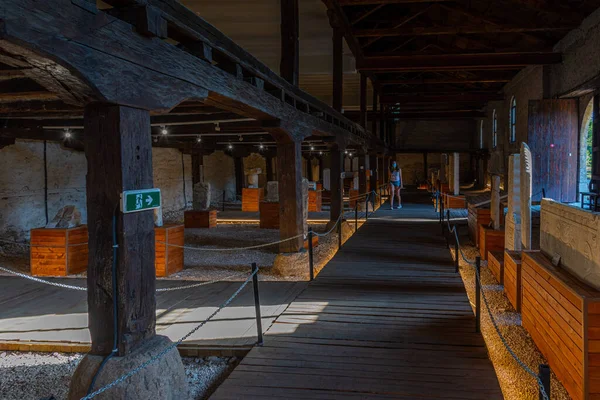 Vidin Bulgarien September 2020 Epigrafiskt Centrum Och Lapidarium Vidin Bulgarien — Stockfoto