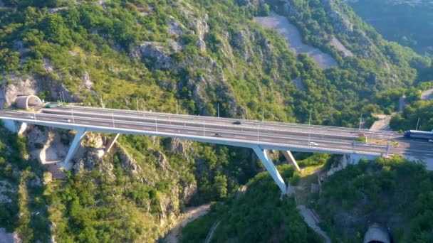 Highway Bridge Rijeka Croatia — 비디오