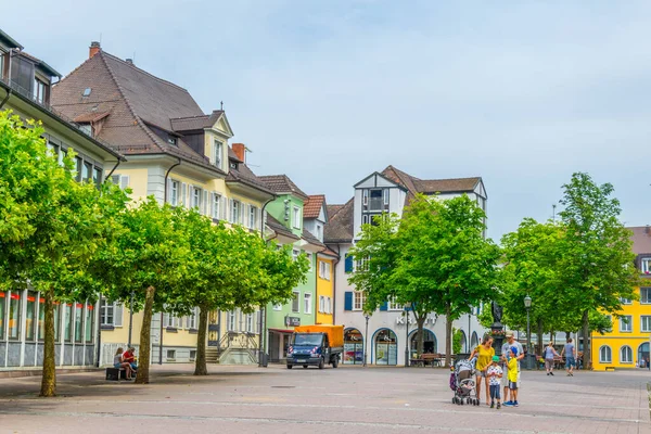 Radolfzell Germany July 2016 View Narrow Street Radolfzell Bodensee Town — Photo