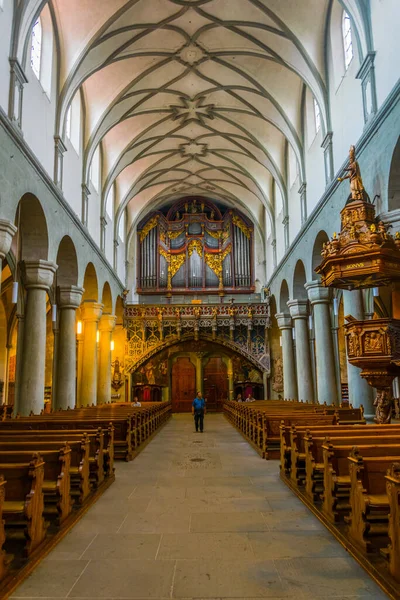 Konstanz Tyskland Juli 2016 Utsikt Över Interiören Konstanz Katedral Tyskland — Stockfoto