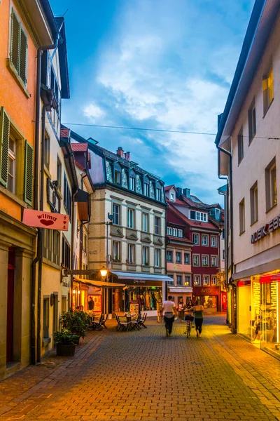Konstanz Allemagne Juillet 2016 Vue Rue Hussenstrasse Vivait Prêtre Tchèque — Photo