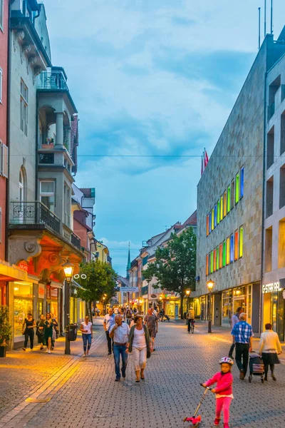 Konstanz Niemcy Lipiec 2016 Widok Ulicę Hussenstrasse Gdzie Mieszkał Czeski — Zdjęcie stockowe