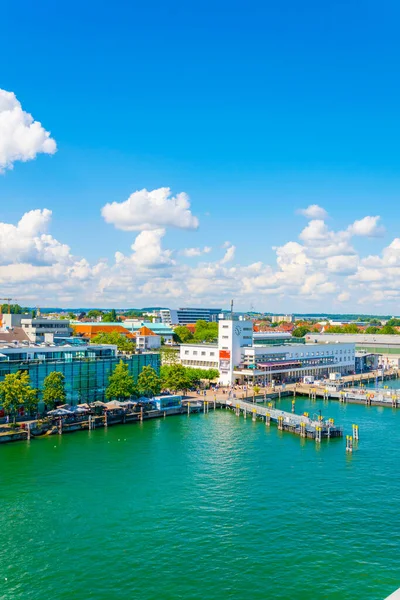 Friedrichshafen Germany July 2016 Aerial View Zeppelin Museum Friedrichshafen Germany — Fotografia de Stock