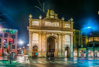 INNSBRUCK, AUSTRIA, 26 Temmuz 2016: Innsbruck, Avusturya 'daki Zafer Gecesi Görüşü.