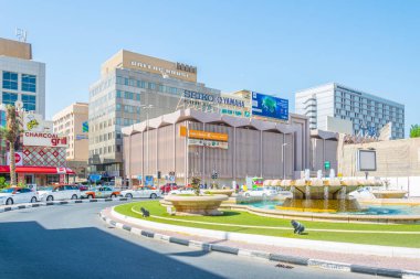 MANAMA, BAHRAIN, 22 Ekim 2016: Bahreyn 'in başkenti Manama' daki Bab al Bahreyn Meydanı