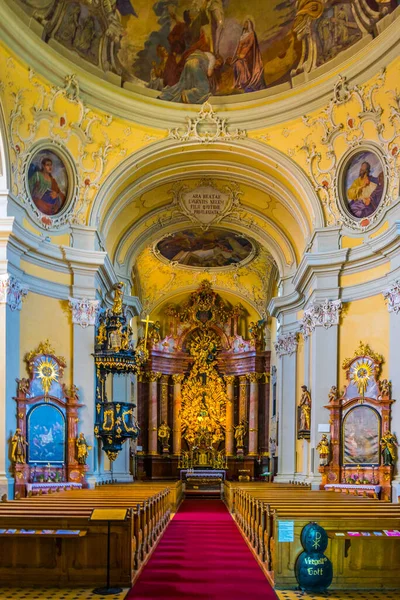 Linz Austria July 2016 Interior Poestlingberg Basilica Linz Austria — Stockfoto