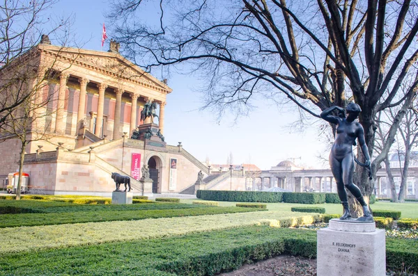 Berlin Germany March 2015 View Famous Pergamonmuseum Located Museum Island — стокове фото