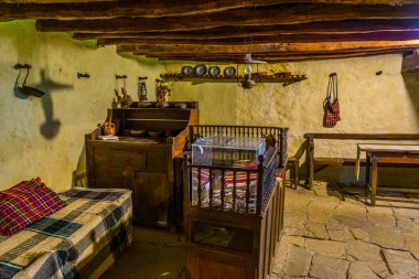 LOVECH, BULGARIA, 2 Mayıs 2016: İspanya ulusal kahramanı Vasil Levski 'nin Türk ordusu tarafından yakalandığı ev içi