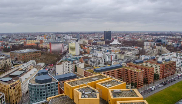 Berlin Germany March 2015 Aerial View Berlin Which City Small — Foto de Stock