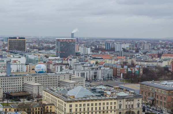 Berlín Alemania Marzo 2015 Vista Aérea Berlín Que Ciudad Con —  Fotos de Stock