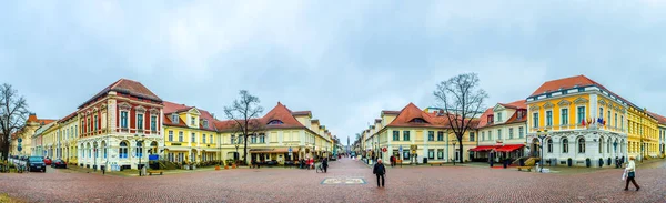 Potsdam Germany March 2015 Small Square Potsdam Brandenburger Strasse Reaches — Fotografia de Stock