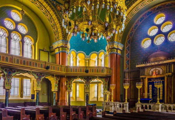 Sofia Bulgarije September 2014 Interieur Van Synagoge Sofia — Stockfoto