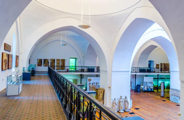 Sofia Bulgaria Septiembre 2014 Interior Del Museo Arqueológico Sofía — Foto de Stock