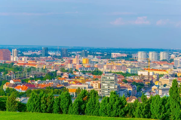 2016 Bratislava Slovakia May 2016 Airview Slovakian Capital Bratislava Taken — 스톡 사진