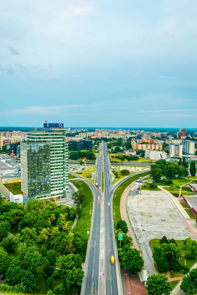 Bratislava Slovakia May 2016 Aerial View Petrzalka District Bratislava Slovakia — Φωτογραφία Αρχείου