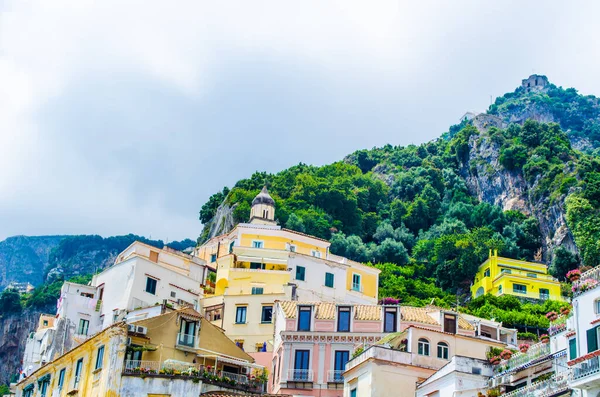 2014 Amalfi Italy June 2014 Picture Resorque Summer Landscape Town — 스톡 사진