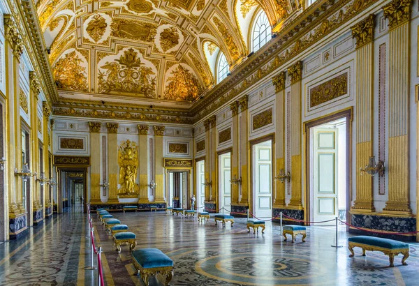 Caserta Italy Ιουνιου Προβολή Του Εσωτερικού Του Palazzo Reale Στην — Φωτογραφία Αρχείου
