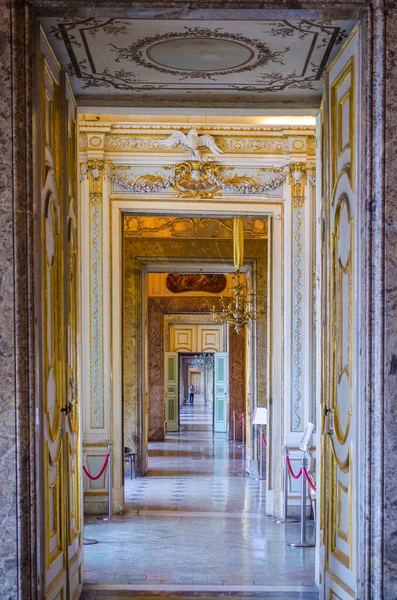 Caserta Italia Junio Vista Del Interior Del Palazzo Reale Caserta — Foto de Stock