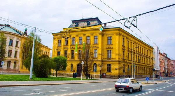 Hradec Kralove Tschechische Republik April 2015 Der Zentrale Teil Der — Stockfoto