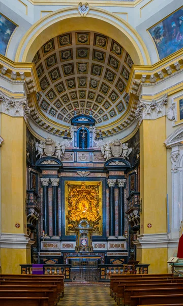 Torino Italien Mars 2016 Inredningen Santa Maria Del Monte Kyrkan — Stockfoto