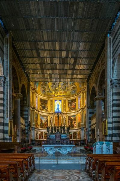 Pisa Olaszország Március 2016 Kilátás Belsejére Katedrális Pisa Olaszországban — Stock Fotó